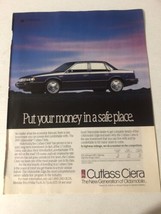 1991 Oldsmobile Cutlass Ciera Vintage Print Ad Advertisement   pa15 - $7.91