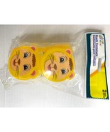 New Angel Of Mine Yellow Hard Plastic Lion Cub 2 Pack Snack Containers w... - £4.38 GBP