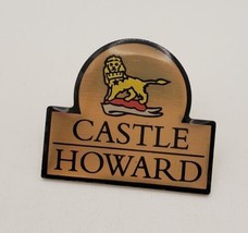 CASTLE HOWARD North Yorkshire England Lion Crest Souvenir Lapel Hat Pin - £15.32 GBP