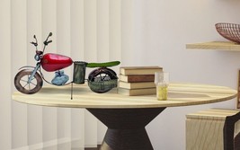 Bike Pen &amp; Card Holder Iron Desk Organizer Home $ Office Decor By MARMOR... - £38.84 GBP