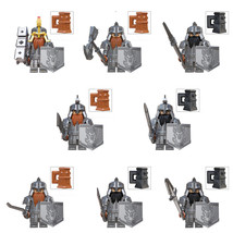 8Pcs The Lord of the Rings Hobbit Dain II Ironfoot Dwarves warriors Minifigures - $16.99