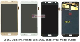 Full LCD Digitizer Glass Screen Display Assembly Replacement Part for Samsung J7 - £31.46 GBP+