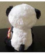 Ty Beanie Boos Cutie Pie The Panda Bear Holding Heart Big Pink Sparkle E... - $16.28 CAD