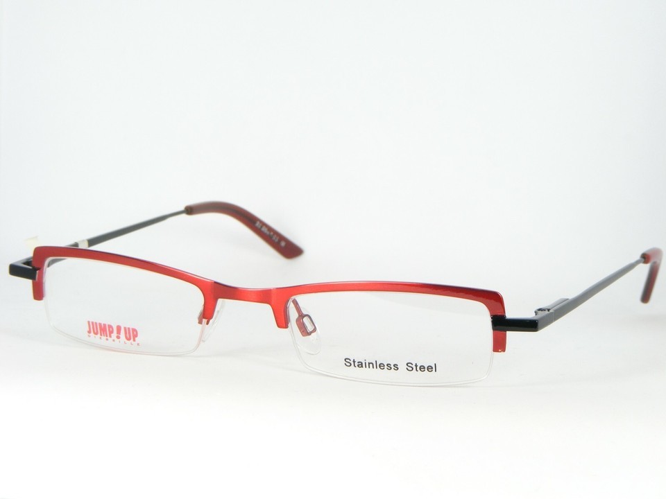 NEW JUMP UP BI 2647 11 02 RED /BLACK EYEGLASSES GLASSES METAL FRAME 47-2... - $66.73 NEW JUMP UP BI 2647 11 02 RED /BLACK EYEGLASSES GLASSES METAL FRAME 47-2... - $66.73