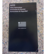 INFLIGHT Safety Card - US Airways - A321, 1989 - €16,88 EUR