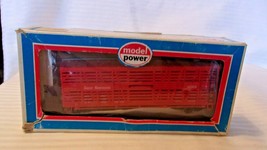 HO Scale Model Power 40&#39; Great Northern Stock Cattle Car, #56108, Red BNOS - £19.65 GBP