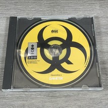 Quarantine (Panasonic 3do) Disk Only - $24.70