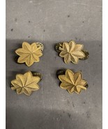 Vietnam N.S. Meyer Major Rank Insignia Gold Oak Leaves Army Uniform Pin ... - $15.76