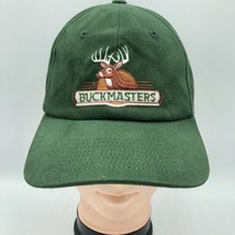 Buckmasters Hunting Deer Forest Green Graphic Box Logo 6 Panel Strapback... - £11.07 GBP