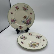 Royal Doulton Plates 8.5” &amp; 8” Floral Design Made In England - $18.50