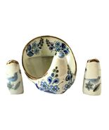 Planter Dove BIRD Mexican Pottery TONALA EL PALOMAR Blue Large Tooth Sal... - $87.60