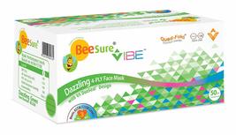 BeeSure - BE2530case Vibe Face Masks, Glamorous Pink (Pack of 400) - £58.66 GBP+