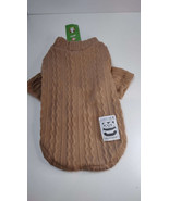 Dog Sweater Knitted Turtleneck Warm Puppy Sweatshirt Pullover Winter Cut... - £7.49 GBP