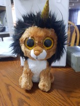 Ty Beanie Babies TySilk Toy Ramsey the Lion Plush Stuffed Animal EUC Lovey - $4.44