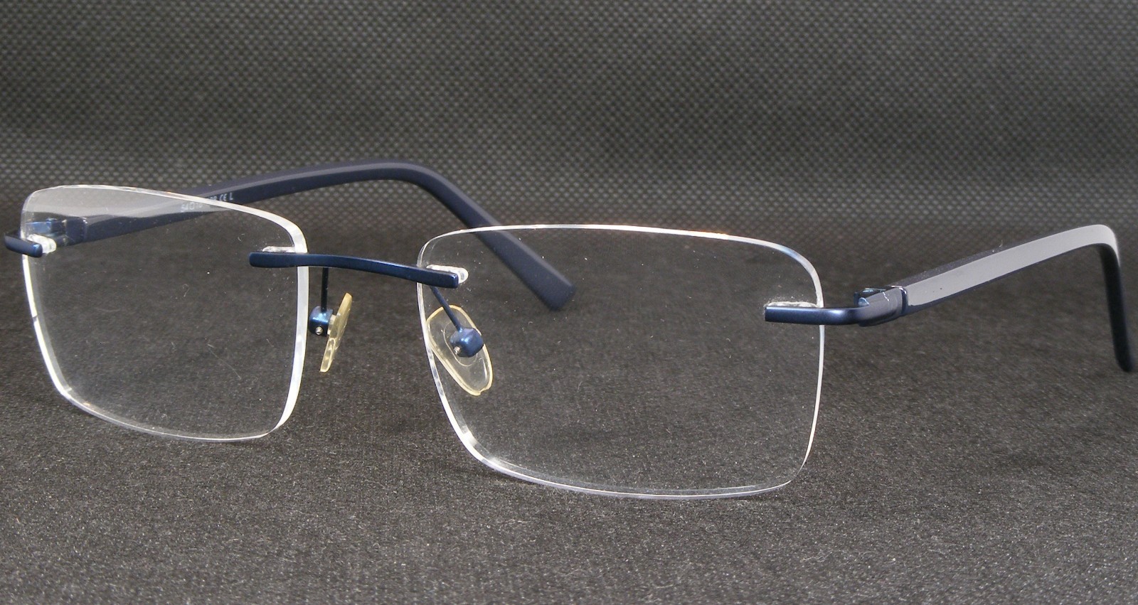 Lunettes De Vue Rimless Unique SUNOPTIC 547B Bleu Monture 54-18-138mm - $76.23
