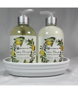 (2-Pk) SJ CREATIONS ~ LEMON BLOSSOM Cleansing HAND SOAP &amp; Hydrating LOTI... - $447.54 MXN