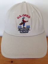 2009 US Open Bethpage Black Embroidered USGA Cotton Baseball Hat Cap Adj... - £23.69 GBP