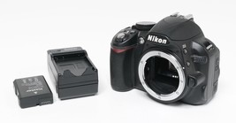 Nikon D D3100 14.2MP Digital SLR Camera - Black (Body Only) - £86.52 GBP