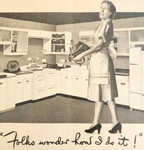1947 Kelvinator Refrigerator Housewife Advertisement Appliances DWNN19 - $19.99