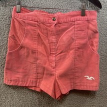 VTG Women’s Wrangler Corduroy Shorts Size 13 Juniors Pink Made In USA - $16.20