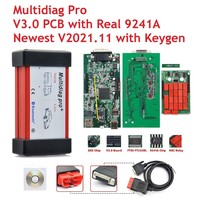 Best Multidiag Pro 2021.11 with Keygen V3.0 Real 9241a Chip Bluetooth Obd2 Scann - £61.47 GBP