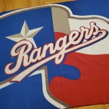 Texas Rangers Baseball Stadium Blanket by World Sports 50x59&quot; - £32.77 GBP