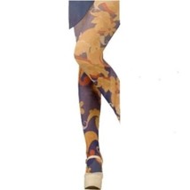 Women&#39;s Sexy Retro Floral Tights Pantyhose Stockings Blue Costume Cosplay - £8.60 GBP