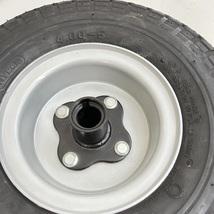 All new-1 set 4.00-5 (13"x4", 330x100) Rear Wheel Assembly tire tube 5 inch Rim  image 5