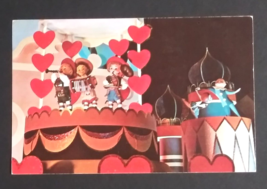 Walt Disney World Its A Small World Dolls UNP Dexter Postcard c1970s #01110237 - £6.28 GBP