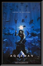 Aquaman cast signed movie poster - £589.76 GBP