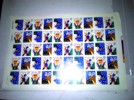 US Stamps /Postage/ Sheet Sct #2791-2794 Christmas Greet MNH F-VF OG  FV $14.50 - £12.17 GBP