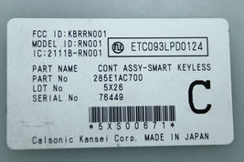 2005 INFINITI G35 SEDAN CONTROL SMALL / CONTROLLER SMART KEYLESS B0184 image 11