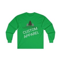 Custom Landscaping Ultra Cotton Long Sleeve Tee Personalized Apparel - £19.43 GBP+