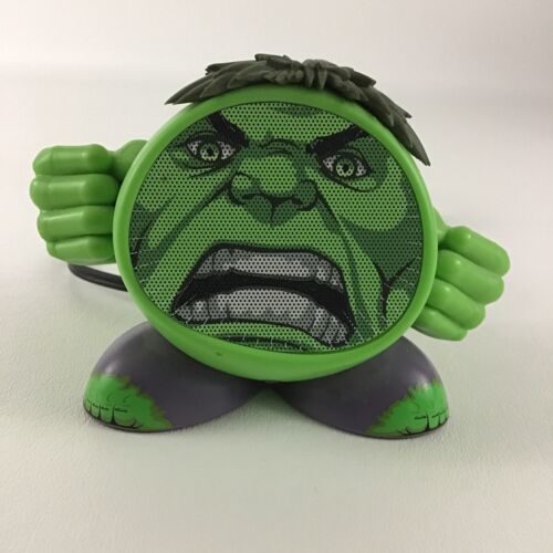 Marvel Avengers Hulk Rechargeable Mini Speaker Super Hero Electronic 2013 - $17.37