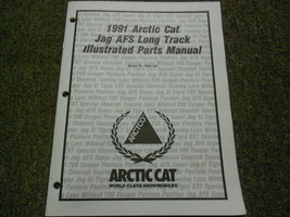 1991 Arctic Cat Jag Afs Long Piste Illustré Service Parties Catalogue Manuel OEM - $24.95