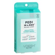 Voesh Pedi In A Box Deluxe 4 Step Pedicure - Eucalyptus Energy Boost (Pack Of 6) image 2