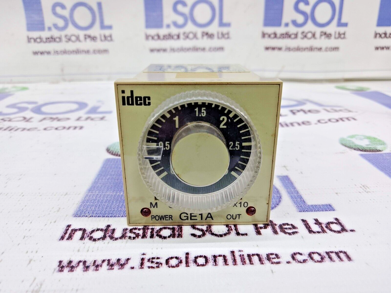 Idec GE1A-C On-Delay Timer Relay 220-240VAC Idec Izumi Electronic Timer - $149.35