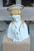 BP IMPORTS Ceramic 5½&quot; Praying Madonna Virgin Mary JAPAN ~ 1950&#39;s Orig S... - $24.99