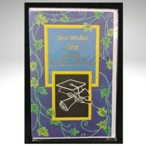 GRADUATION Card &quot; Best Wishes Son on Your Graduation Day&quot; | Sealed with Envelope - £1.38 GBP
