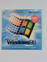 Microsoft Windows 98 Upgrade Second Edition w/ Product Key - $9.49