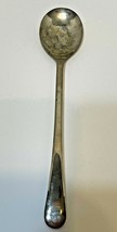 Vintage Sheffield England Kitchen Serving Spoon Silver Plate 9.5 Inches Long - £6.07 GBP