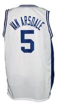 Tom Van Arsdale #5 Cincinnati Royals Basketball Jersey New White Any Size image 2