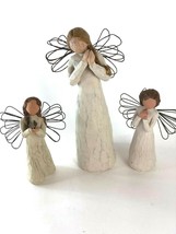 3 Willow Tree Angel of Joy, Freedom, Wishes from 2000 Demdaco Sue Lordi ... - £30.96 GBP