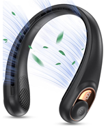 Neck Fan, Portable Bladeless Neck Fans, Upgrade 360° Airflow, Super Quie... - $33.19