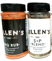 Killen&#39;s BBQ Rub and S+P Seasoning Texas - 2 Pack SET 23.25 oz - $33.75