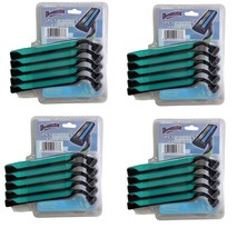 Triple Blade Razors Men&#39;s with Lubricating Strip Reusable &amp;Disposable 20 Piece - £9.07 GBP