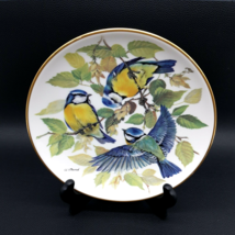 World Wildlife Fund Blue Songbird German Collector Plate Vintage 1985 Blaumeise - £10.39 GBP
