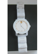 Movado Bold White Ceramic Watch Women's Swiss Movement, Water Resistant ... - $350.00