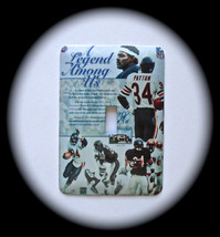 Chicago Bears Walter Payton  Metal switch Plate Sports NFL - $9.25