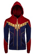 Brand New Womens Captain Marvel Avengers End Game Hoodie Jacket - Worldwide - £62.64 GBP